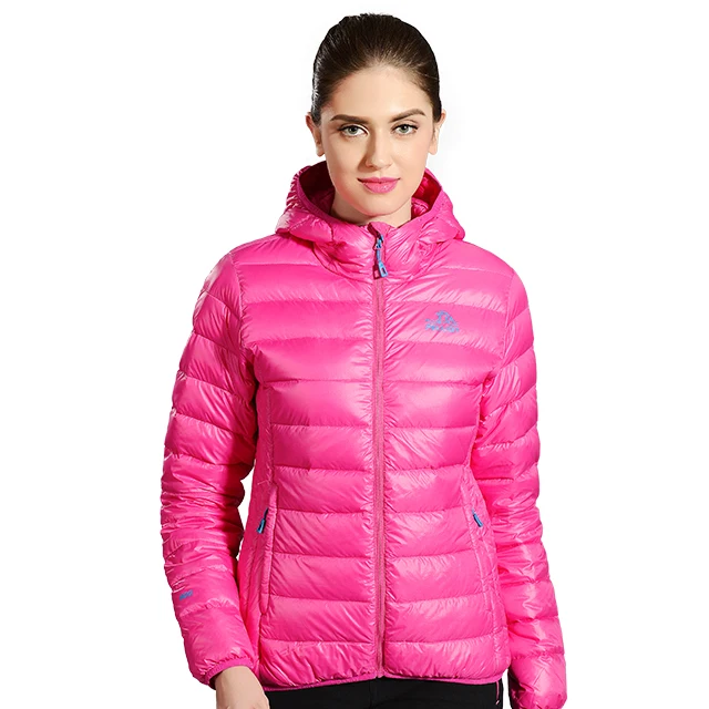 Женский пуховик с подкладкой из утиного пуха теплая дышащая и водонепроницаемая куртка зимняя пуховая