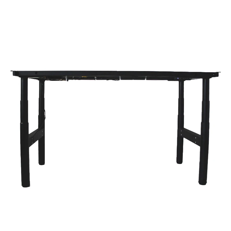 Electric Sit To Stand Office Desk Gaming Ergonomic Metal Steady Living Room Meeting With 4 Legs Computer Adjustable Height Table