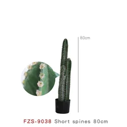 Artificial Home Decoration Nearly Natural Column Bonsai Faux Cactus Fake Cactus Plants