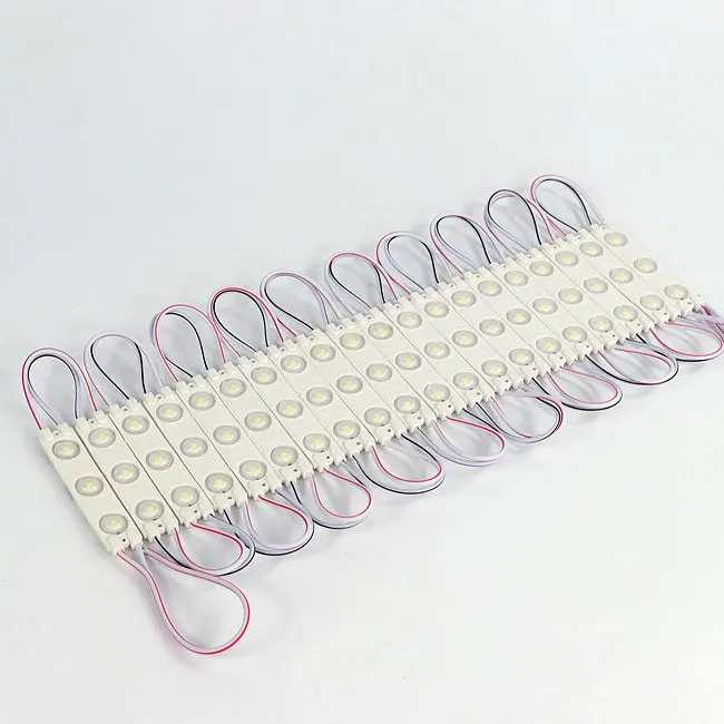 Light Sign Lens Economical Custom Design 12v 3 LED Injection LED Module Lighting