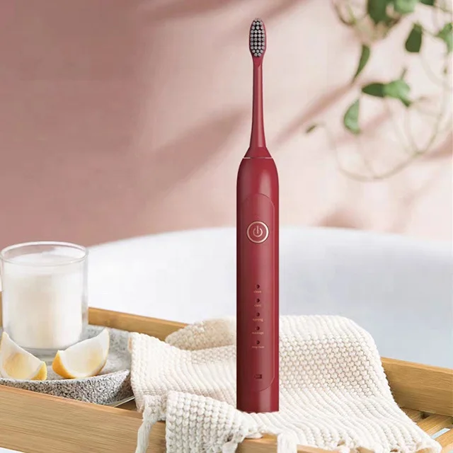 Электрическая звуковая зубная щетка для дома и путешествий для взрослых, Детская звуковая зубная щетка