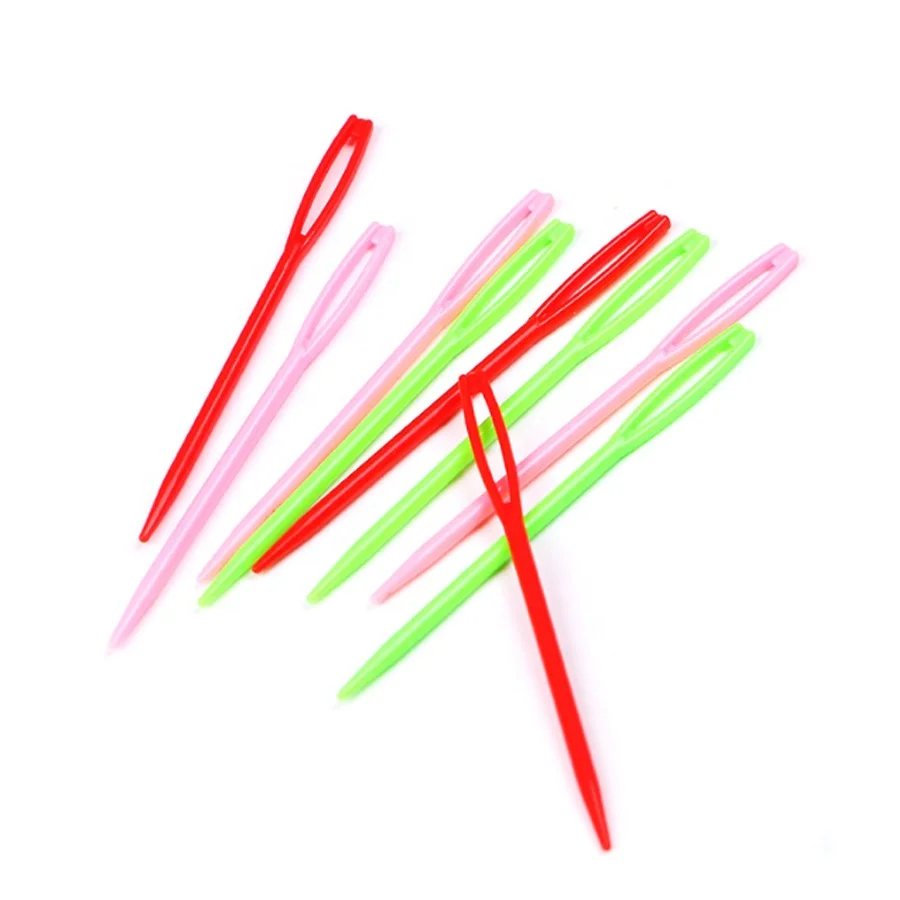 wholesale 5.5cm 7cm 9cm plastic sewing needles knitting needle 1000 pcs