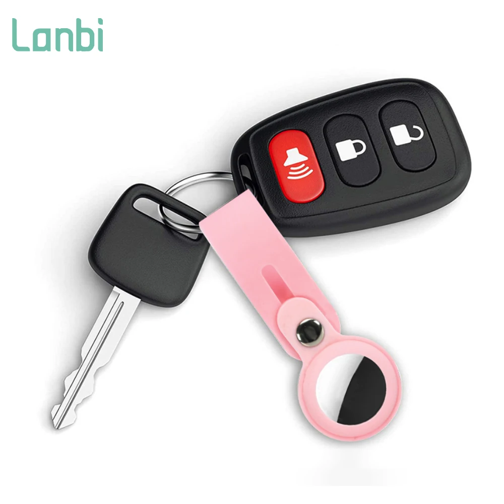 Оптовая продажа, популярный силиконовый защитный чехол-брелок с локатором, трекером, устройством защиты от потери