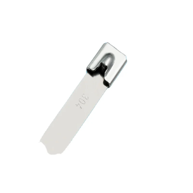 Самоблокирующийся Металлический хомут из нержавеющей стали толщиной 0,25 мм