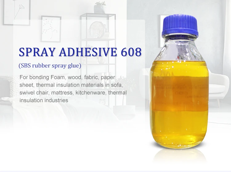 Environment Friendly Sbs Spray Adhesive Glue For Sofa And Sponge