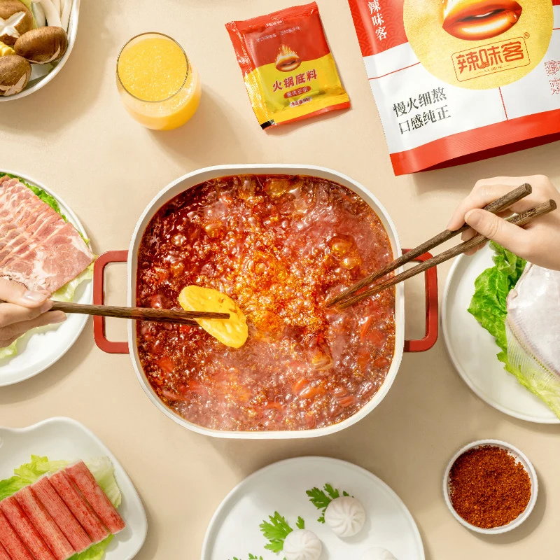 Hotpot Soup Seasoning Red Oil Spicy Mala Soup