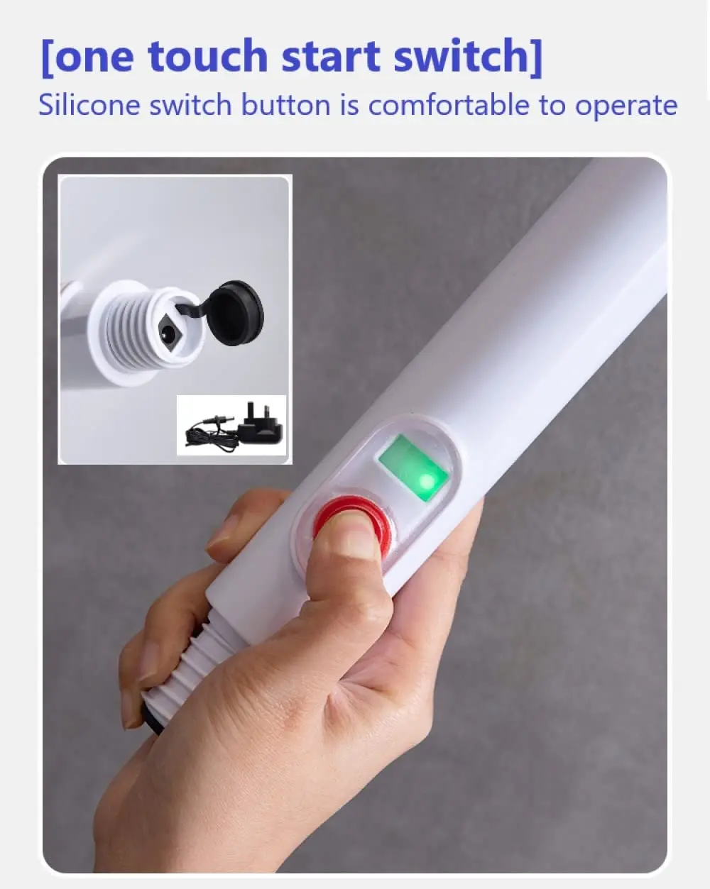 3 In 1 Household Tile Toilet Cleaner Telescopic Cleaning Brush Wireless USB Electric Cleaning Brush Power Scrubber