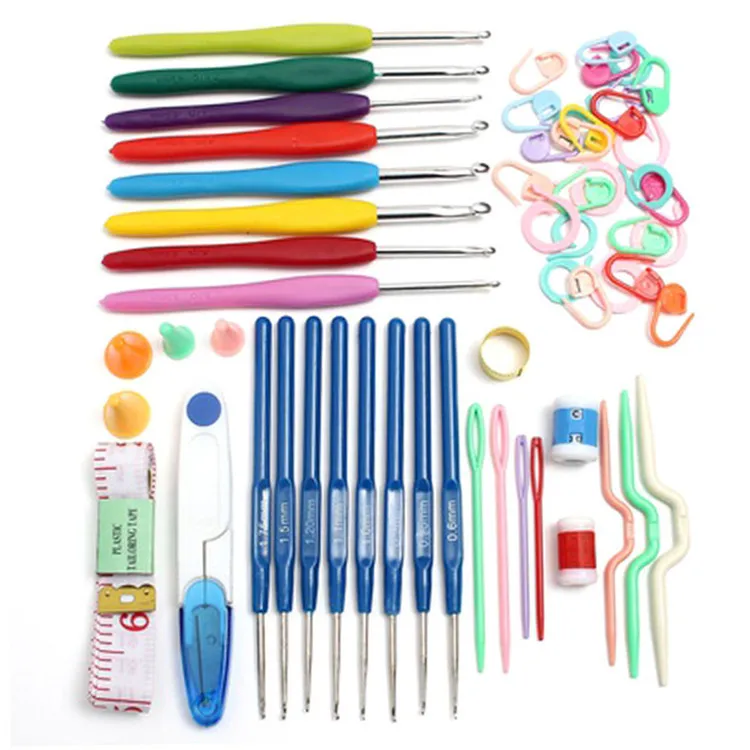 Wholesale Magic Crochet 16pcs Set Knitting Hot Sweater Tools Accessories Sweater Needle