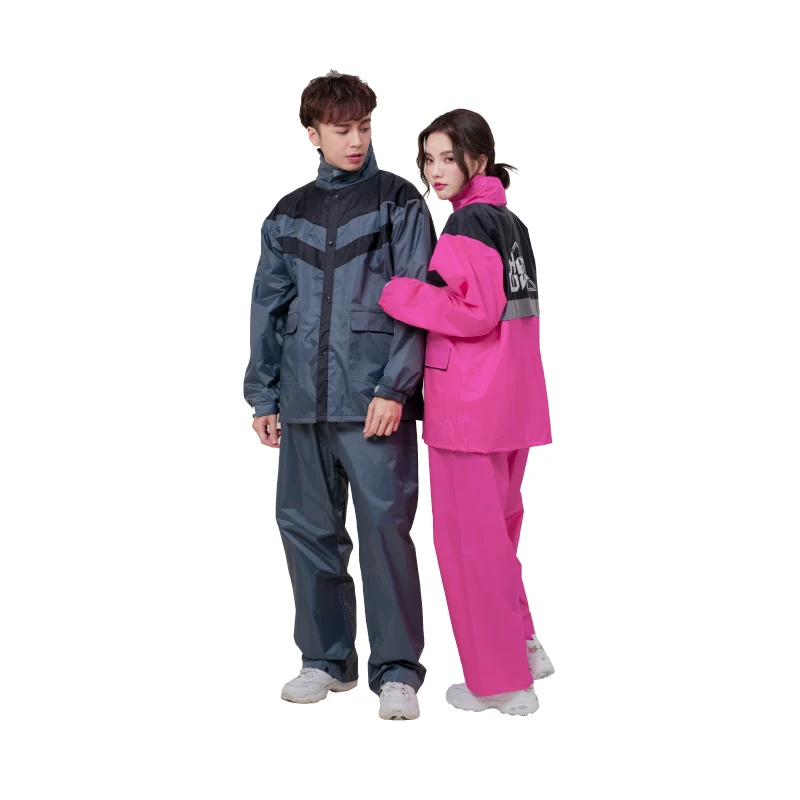 
Polyester water proof rain coat rain suit poncho for adults 