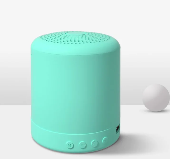 New Hot Sale A11 Macaron Mini Speaker microphone Bass portable usb wireless speaker OEM Macaron