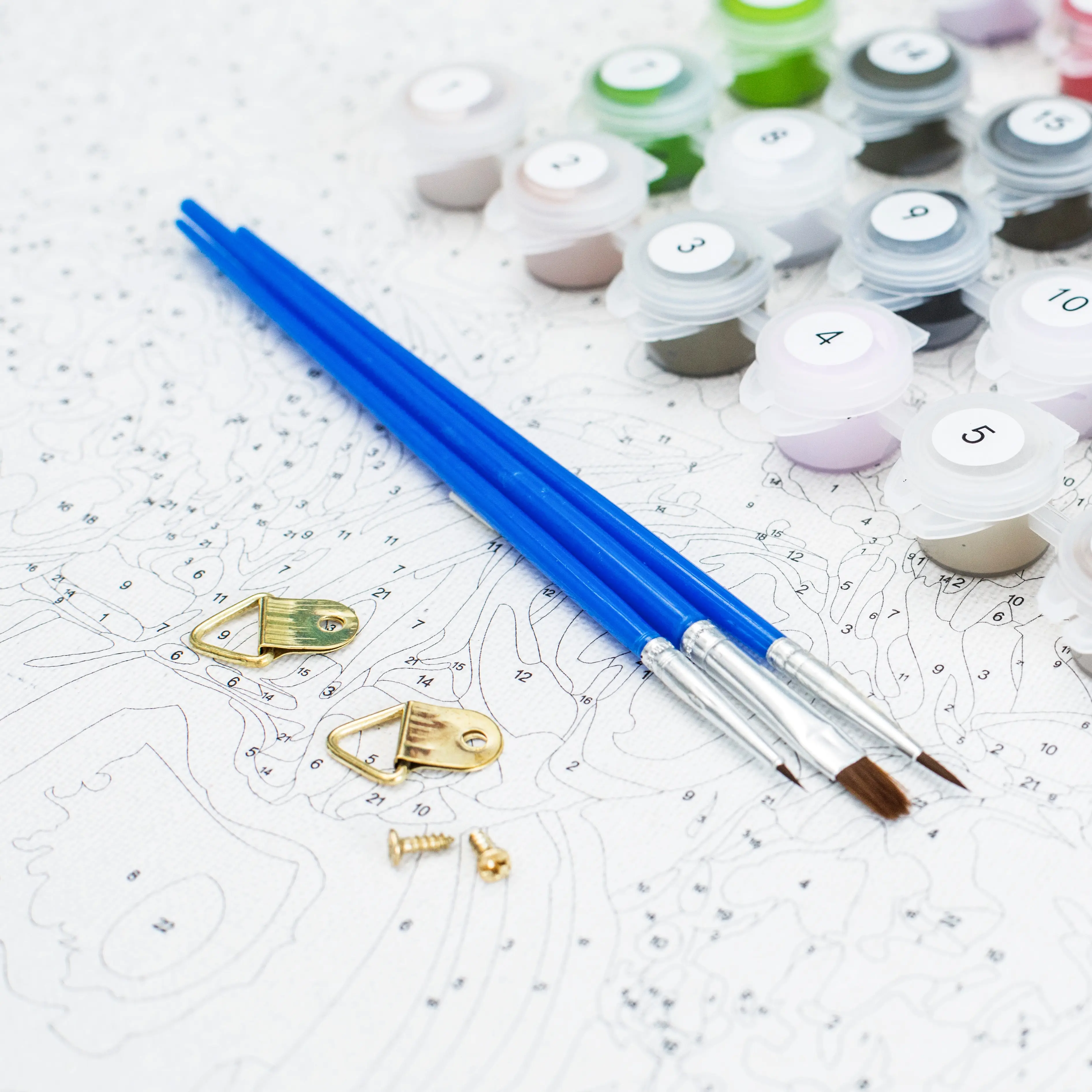Diy Painting By Numbers Wholesales Scenery Paint By Numbers customize canvas Painting With Frame Custom For Adults