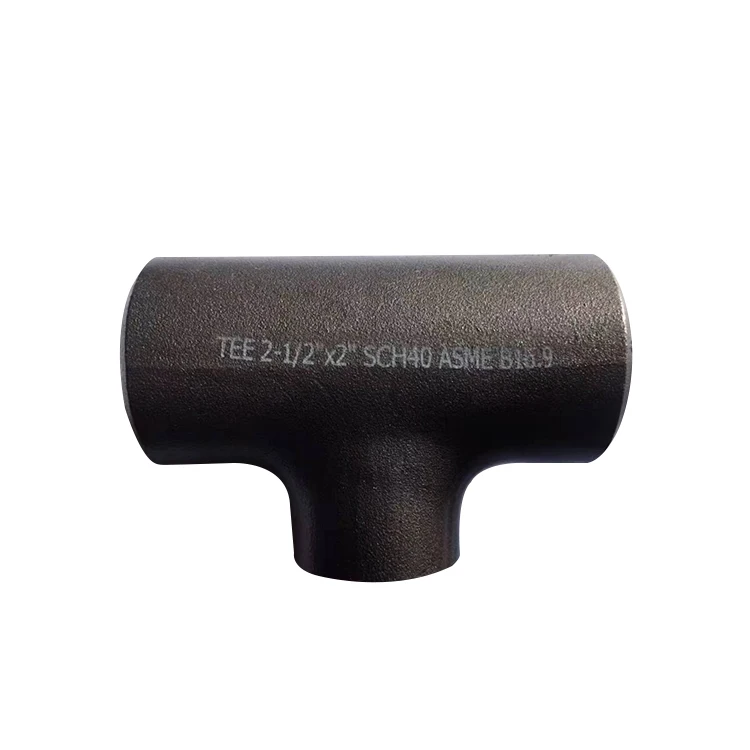 Hot Sale Custom Stainless/carbon steel 304 316 Weld reducing seamless tee