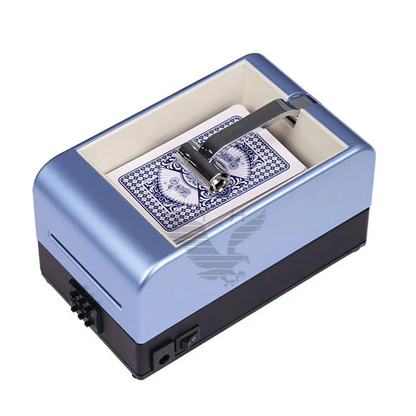 YH Custom Poker Dealer Button Automatic Playing Card Dealer Rotating 360 Card Distributor Machine Poker