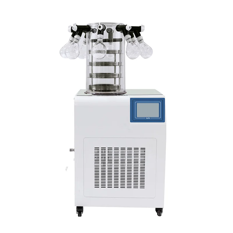 0.18m2 4 layers  Industrial Vertical  Vacuum Food Lyophilizer