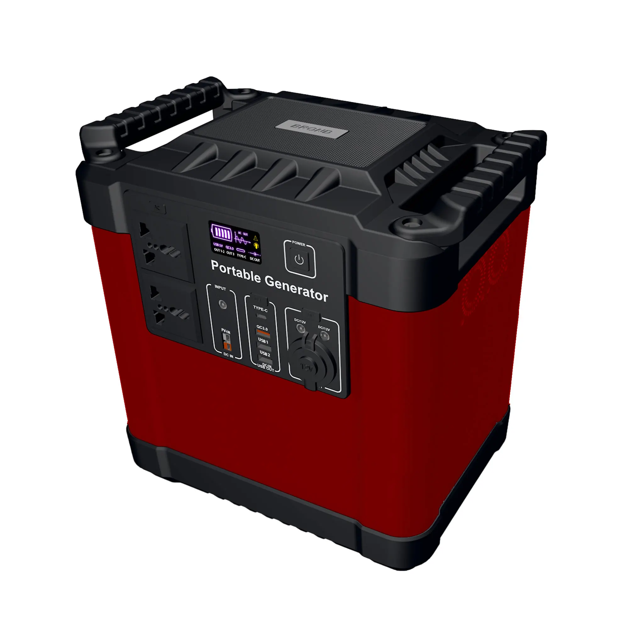 
New released large capacity 2000W solar generator set for Outdoor Camping Travel Hunting Emergency portable power station 