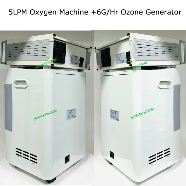 New Design Large Flow Portable Oxygen Concentrator Generator Oxygen Generator Device with LCD display