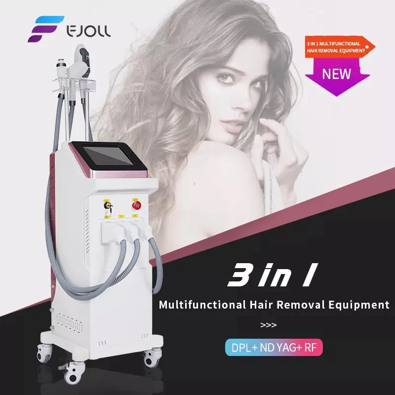 Medical Aesthetic Equipment + Opt Ipl Machine + Yag Laser+rf Radio Wrinkle Removal Machine Hair Removal Depiladora Laser Ipl