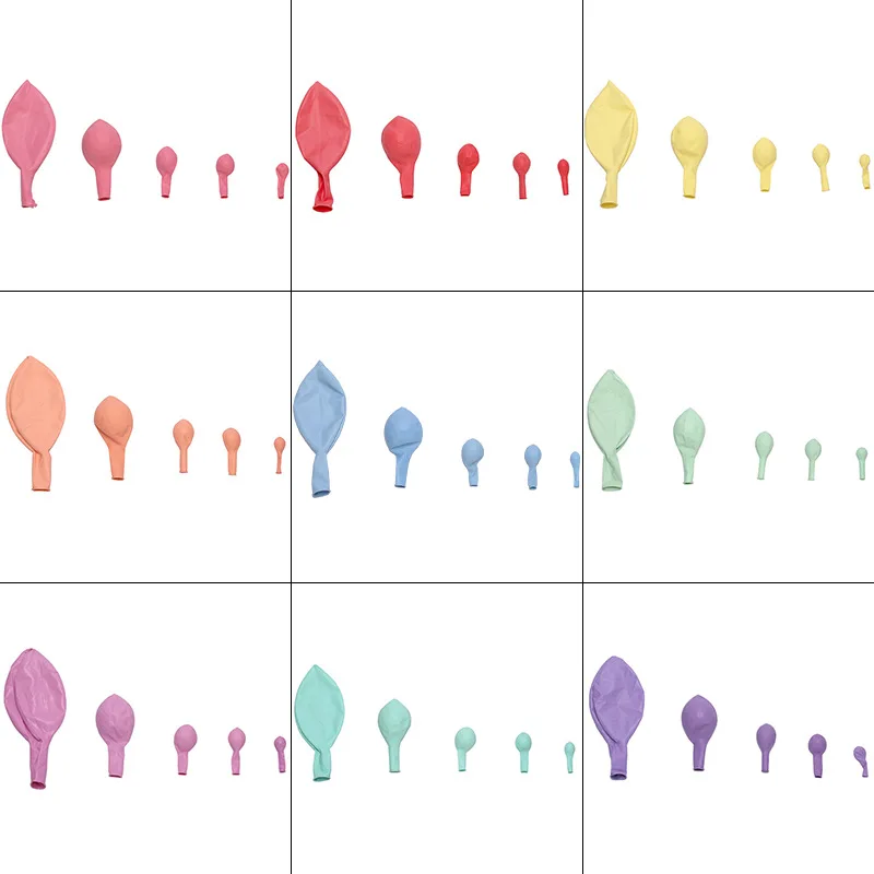 18 inch macaron round balloon thickened large balloon decoration arrangement set candy color balloon party decoration