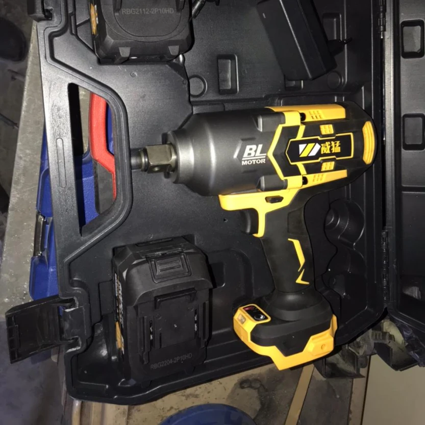 WHAMX 1500NM heavy duty with sleeve big car truck use electric jack impact wrench