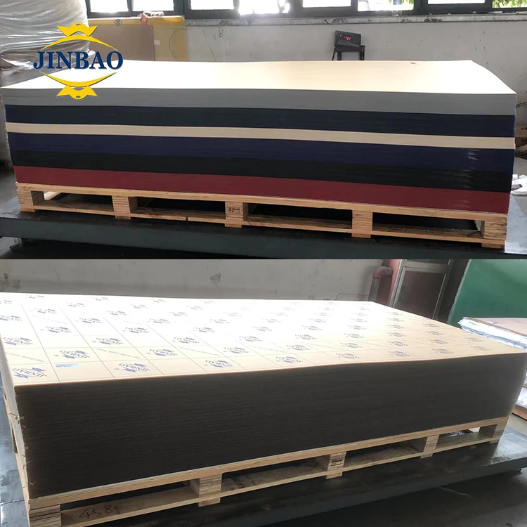 JINBAO 4ft by 8ft 3/4 inch thick anti glare chrome cast colors tortoise shell laser cutting for acrylic sheet