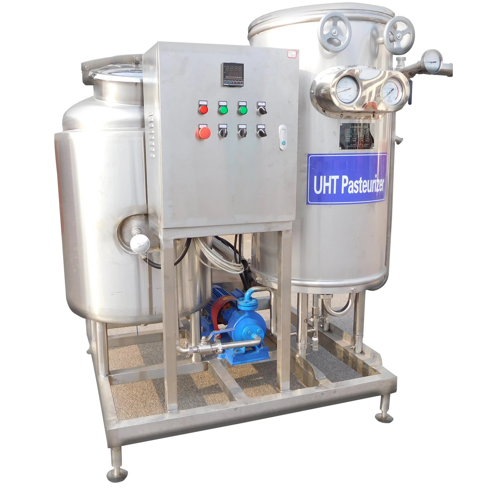 Automatic Pasteurized UHT Yogurt dairy milk production machines processing equipment mini plant