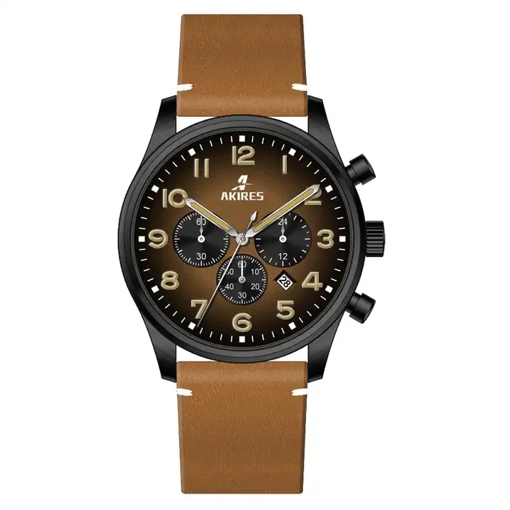 Chronograph Mens Stainless Steel Custom Logo Brand Diver Watch Automatic Sapphire Design Mens Watches Wristwatches