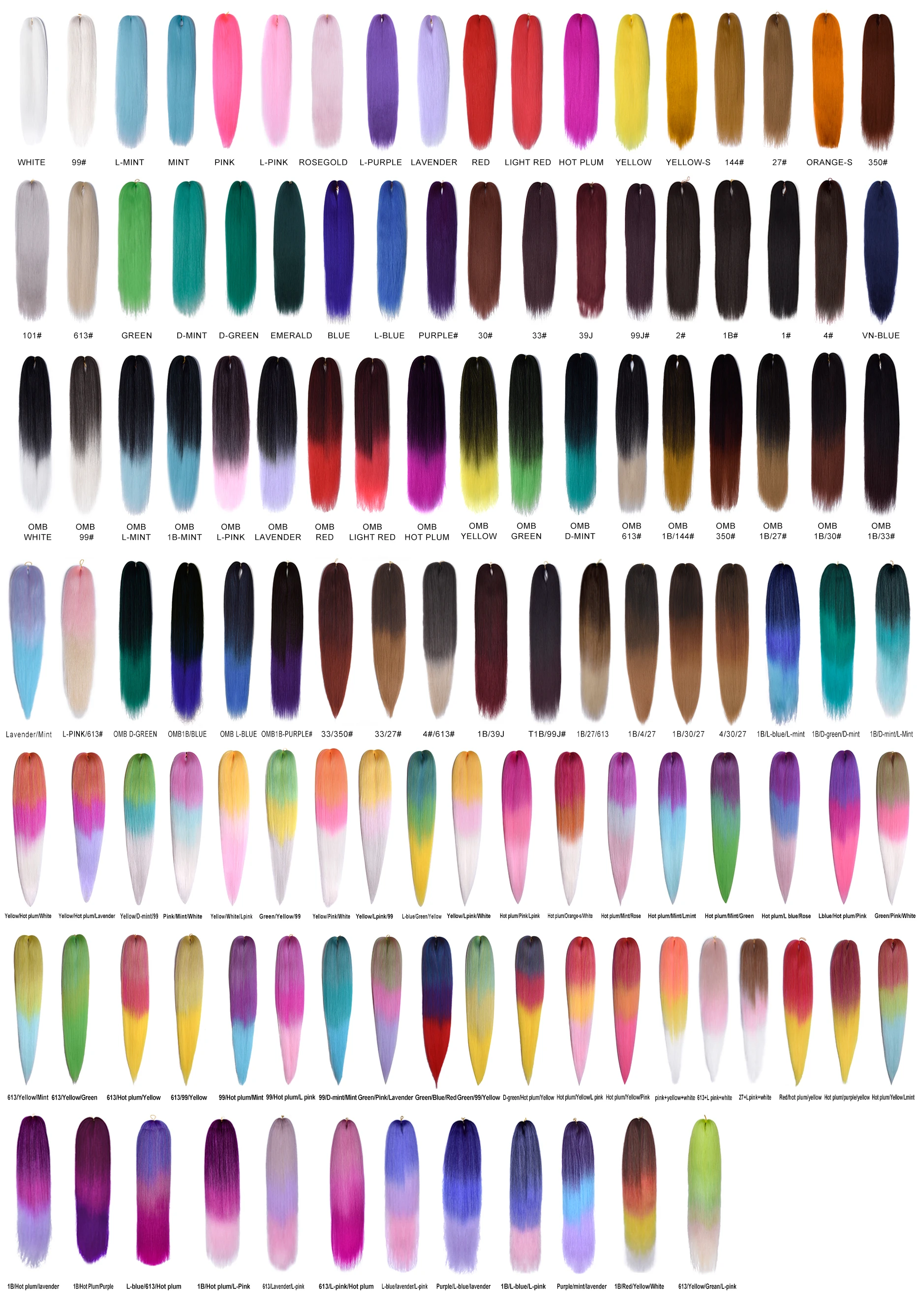 hot water setting tangle free 1 kg hair synthetic 100% japanese fiber synthetic hair