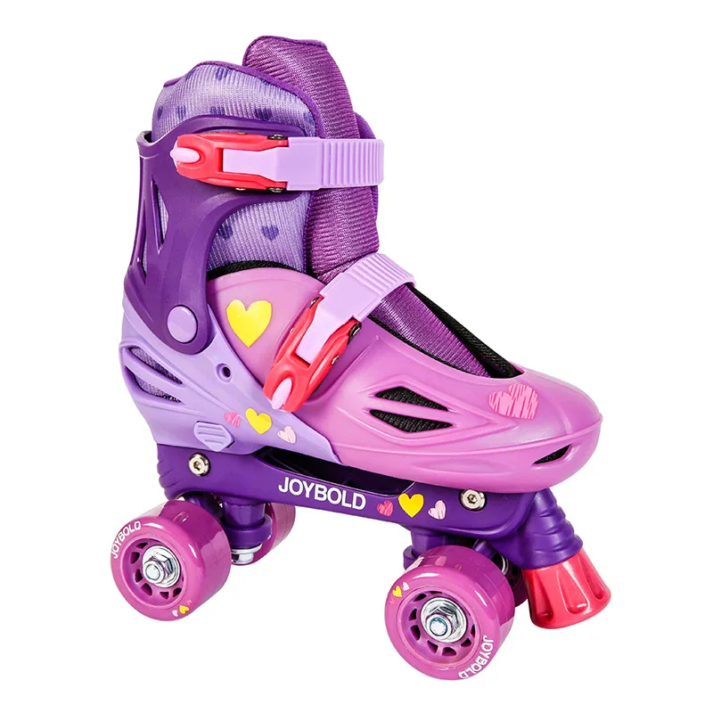 Hot sale Kids comfortable universal Luna quad roller skates shoes with cartoon