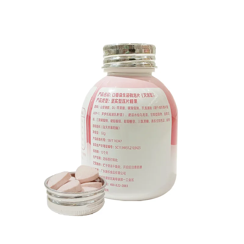 Oral Health Probiotics Fizzy Tablets Candy Eliminate Bad Breath and Remove Odor