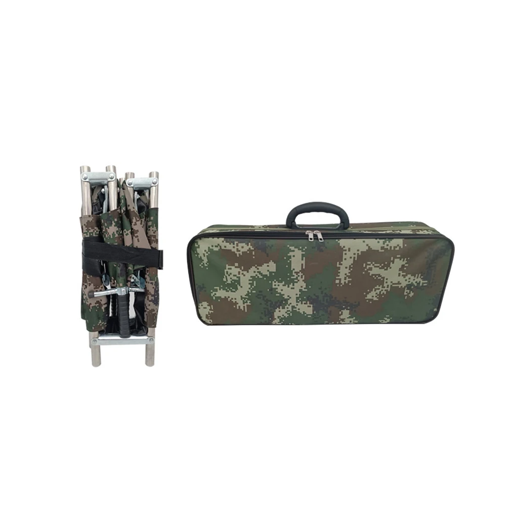 Custom Hospital ambulance Thickened stainless steel emergency folding stretcher