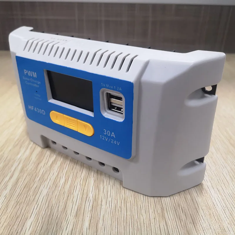 Hanf factory wholesale 10A 20A 30A solar panel controller pwm solar charger controller solar charge controller