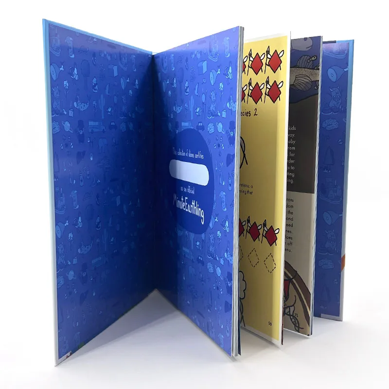 Provide Hardcover Book Customization Services Print Wonderful Comic Stories Paperback Publishing Magazines Children Book