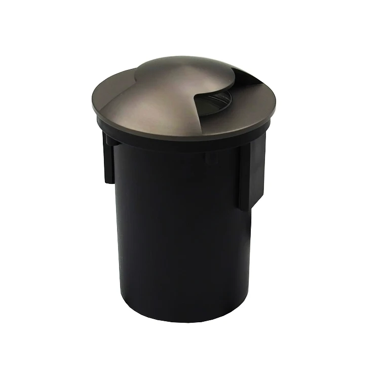 IP67  waterproof decking DC12V garden outside inground Graphite Brass Recessed Underground Lights