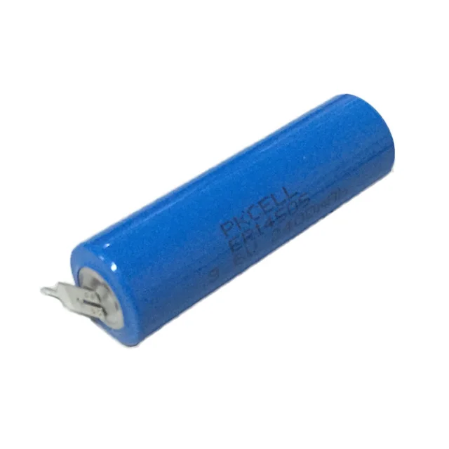 3.6V Primary lithium battery AA size ER14505 ER14505H 2400mah 2700mah with solder tab