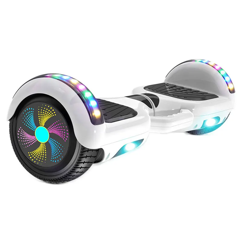 Hoverboard for Kids Ages 6-12 with Built-in Bluetooth Speaker and Colorful Lights Wheels Safety Certified Self Balancing Scooter