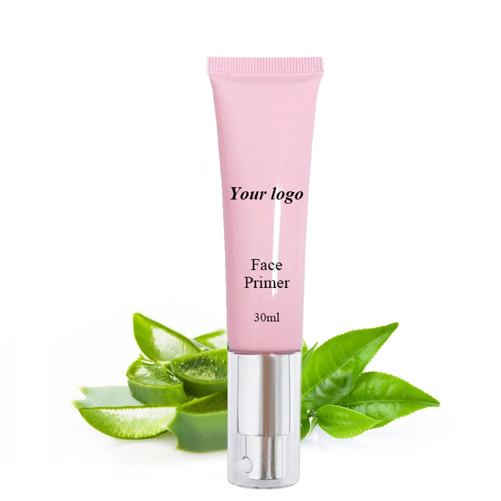 Custom Private Label Liquid Primer Makeup Face Primer Maquillage Whitening Tinted Hydrating Primer