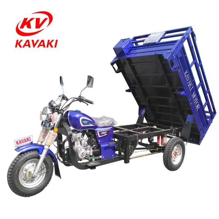 Latest Design 4 Stroke 3 Wheel Motorcycle 200CC For Sale