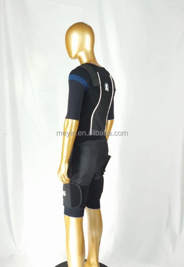 wireless electro fitness EMS training device ems suit muscle stimulation training machine