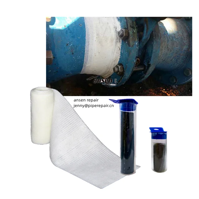 Super Strong PVC Leakage Repair Waterproof Sealing Tape Water Activated Fiberglass Wrap bandage