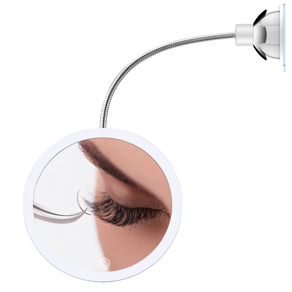 M7 дамское зеркало для туалетного столика с цитатами от производителя, дорожное зеркало для макияжа, мужское зеркало для ванной комнаты с подсветкой