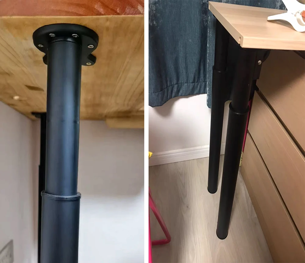 Wholesale Heavy Duty Hardware Easy Install Folding Legs Dining Table Extendable Folding Table Legs Hardware for Workbench