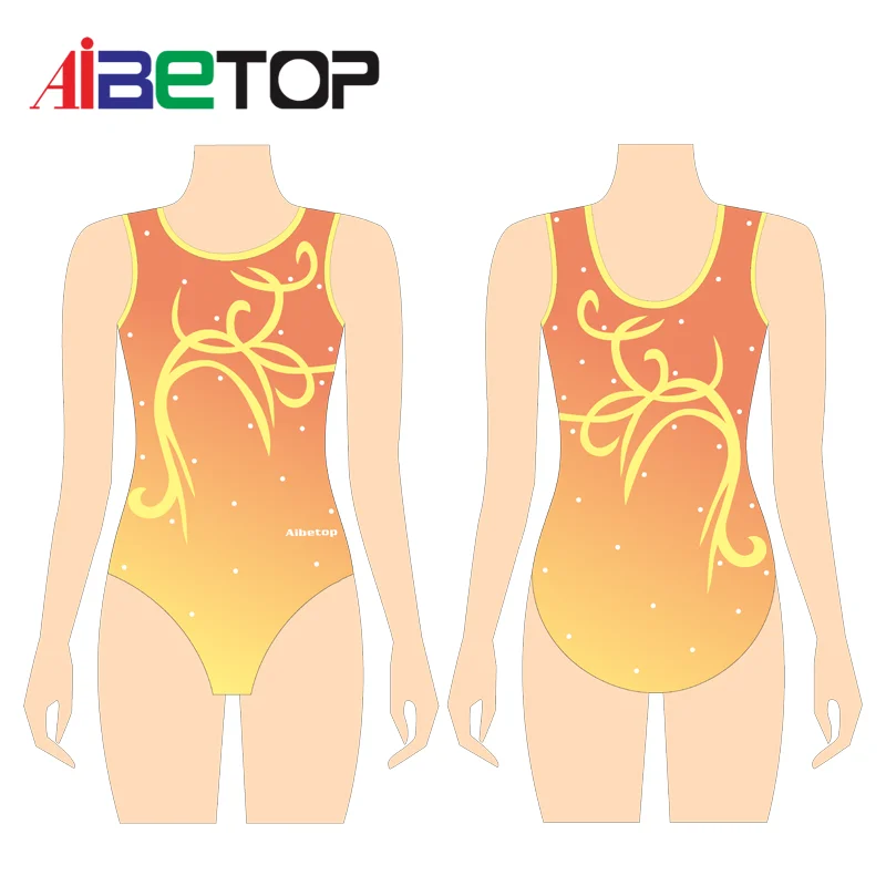 Leotard for adult  wholesale low moq gymnastics leotard rhythmic rhinestone leotard for gymnastic