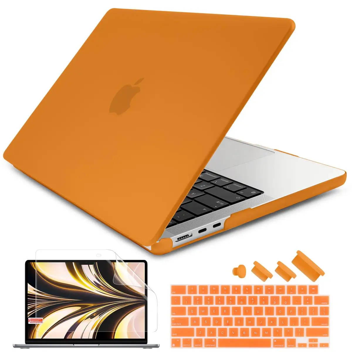 Оптовая продажа, высококачественный Матовый Жесткий Чехол для ноутбука Apple Macbook Pro 11,6 12 13,3 14,2 15,4 16 16,2 дюймов A2442 A2485