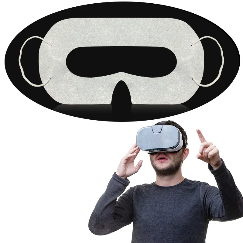 Disposable Vr Mask 100pcs For Vr Glasses Eye Mask Face Mask For Vr Headset