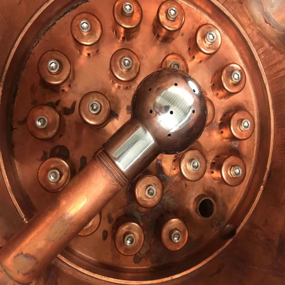 Electrical Heating Distiller Gin Distillery Equipment Homemade Vodka Kit Moonshine Rum Spirit Copper Alcohol Still Pot