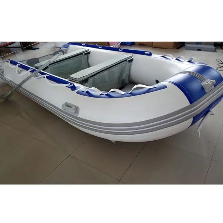 380cm PVC Inflatable Boat with Aluminum Floor Fishing Boat High Speed Boat