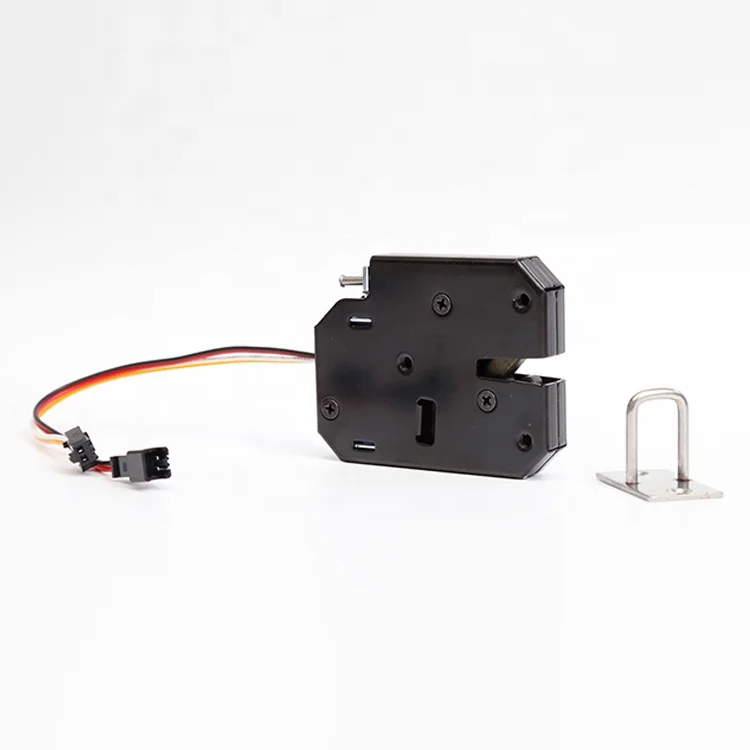 VE-P201A Electromagnetic 12V Cabinet Lock with Emergency Release Pushing Rod