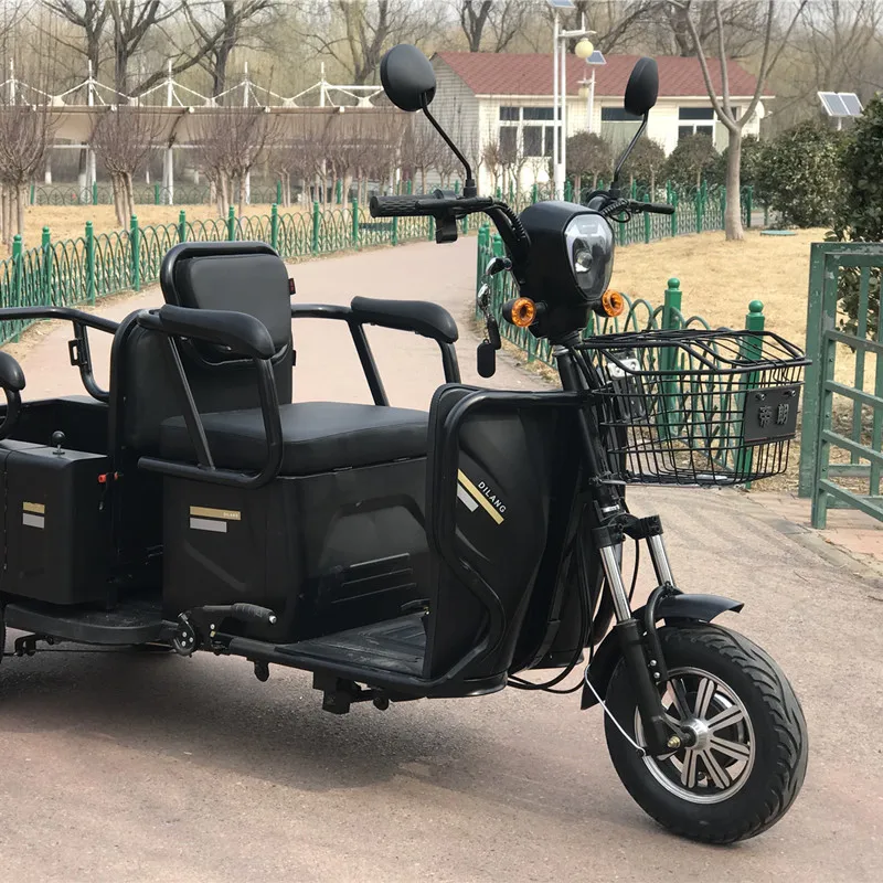  Лидер продаж трехколесный электрический велосипед для взрослых Электрический грузовой с 3 сиденьями на