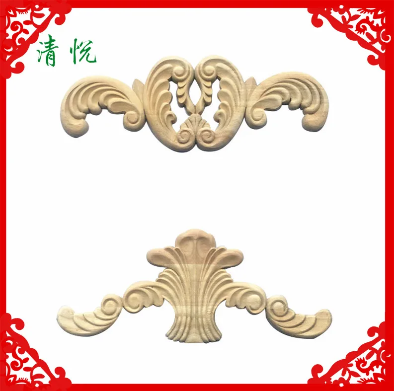 Professional supplier wood carving wood carving onlay wood carving decoration
