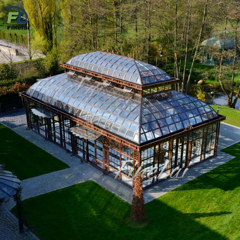 Finelai hot selling Wrought Iron Cast Iron Large Gazebo for Sale cast iron gazebo